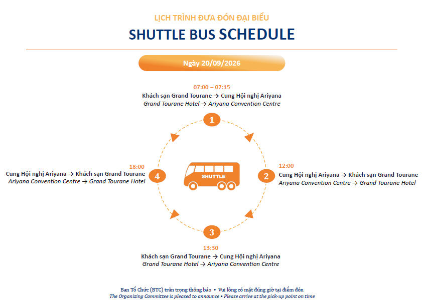 Shuttle schedule 2